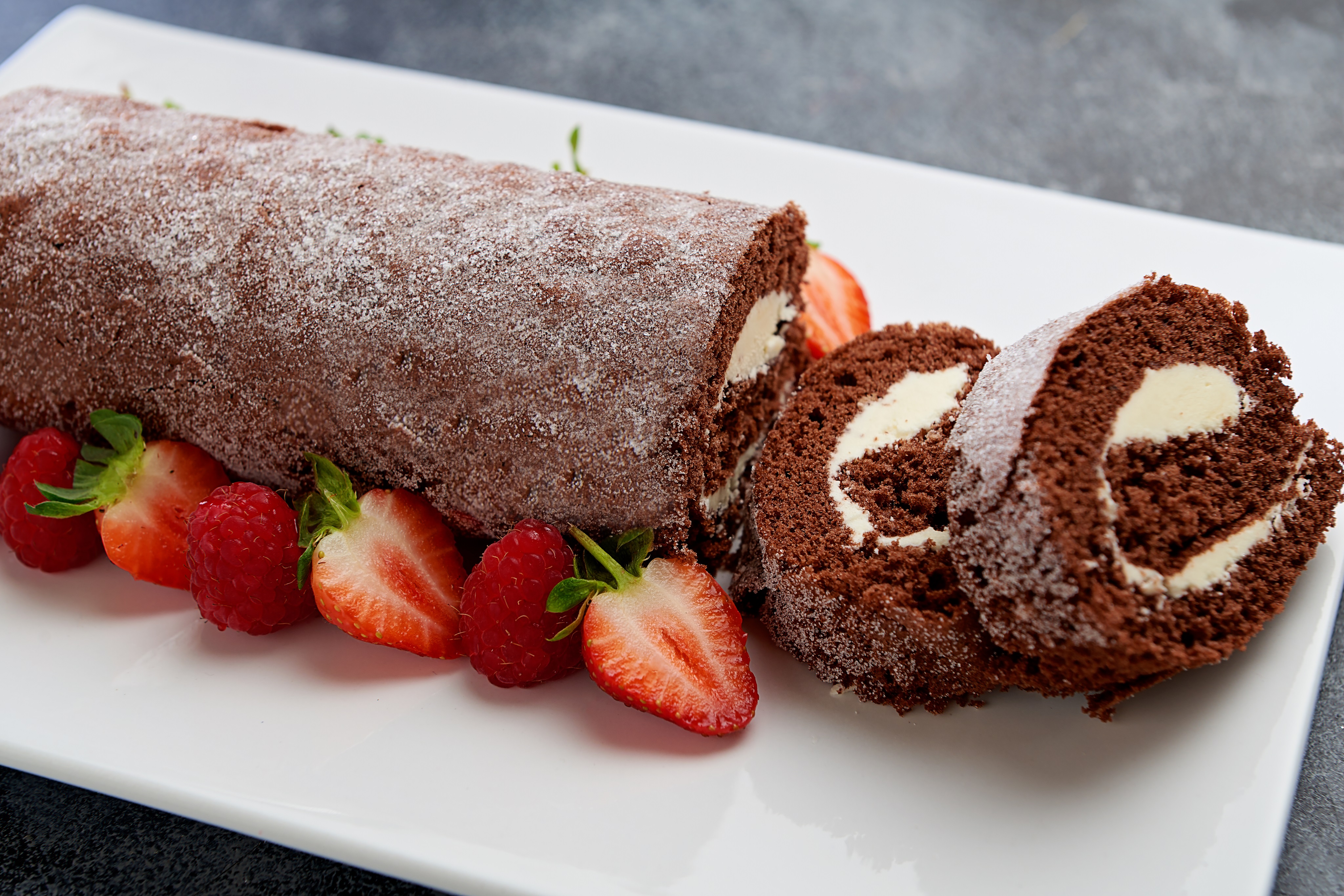 Double Chocolate Swiss Roll Cake - Scientifically Sweet