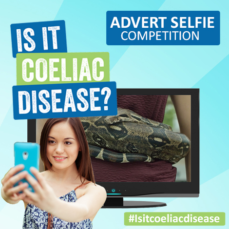Coeliac UK TV Advert Selfie competition