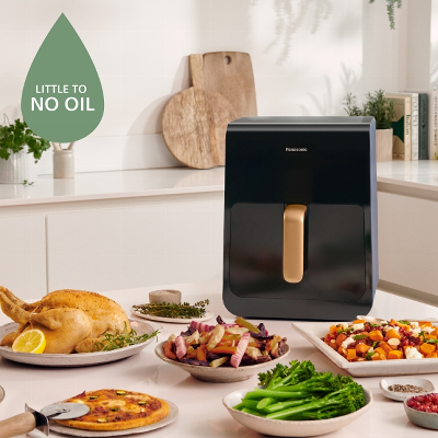 Panasonic air fryer landing page image